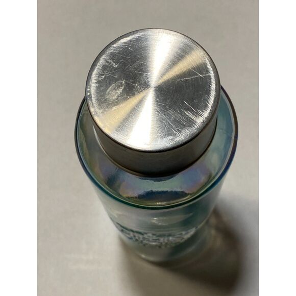 Starbucks Iridescent Rainbow Water Bottle 20 oz Recycled Glass 2019 - Picture 2 of 5